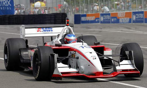 Ronnie Bremer i Dale Coyne bilen